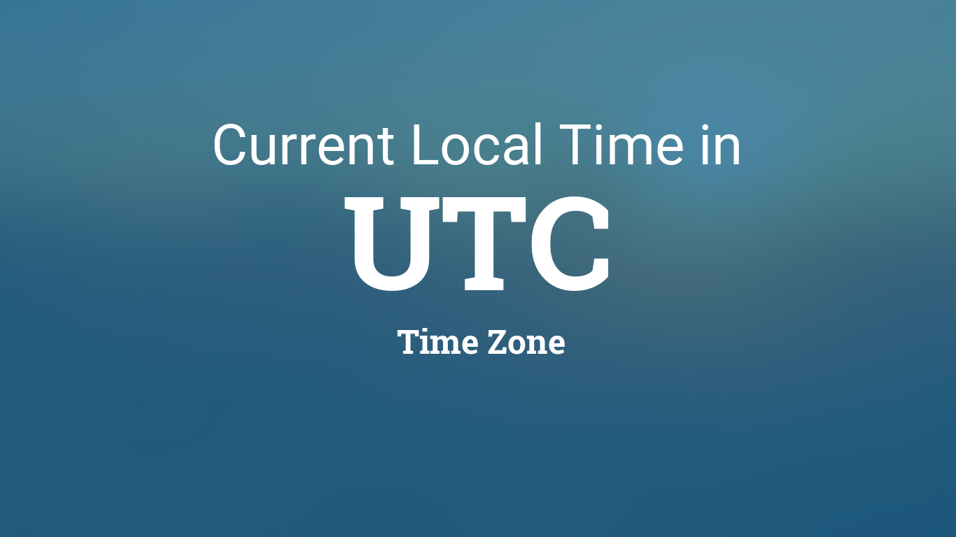 How to read utc time